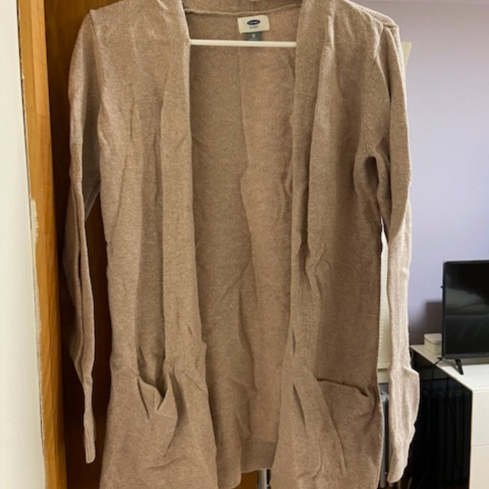Old Navy Open-Front Long-Line Sweater, Size XS